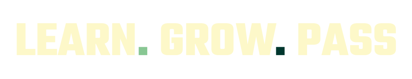 Learn.Grow.Pass